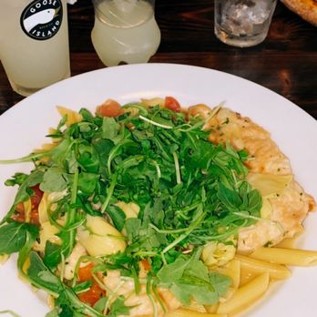 Eduardo's Trattoria - Pollo San Giuseppe came topped with fresh arugula. So good! - Pizza Near Me - Mahopac, New York Eduardo's Trattoria - Pollo San Giuseppe came topped with fresh arugula. So good! - Pizza Near Me - Mahopac, New York