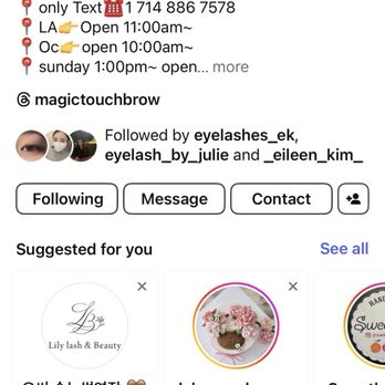 MagicTouchBrow - Her Instagram! DM her or text her to make an appointment! - Permanent Makeup Near Me - Los Angeles, California MagicTouchBrow - Her Instagram! DM her or text her to make an appointment! - Permanent Makeup Near Me - Los Angeles, California