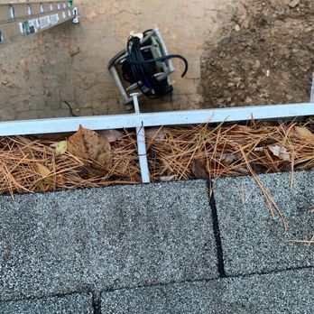 Zapata's HVAC Systems - Unfinished gutter guard installation - Heating & Air Conditioning/HVAC Near Me - Silver Spring, Maryland