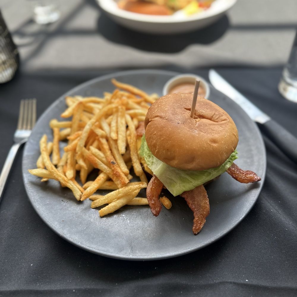 etch - Double Smash Burger with Bacon. - New American Near Me - Franklin, Tennessee