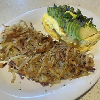 Kitch Cafe - Hash browns were so oily, way too salty. - Breakfast & Brunch Near Me - Fullerton, California