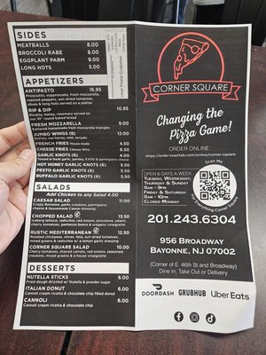 Menu photo 1 Corner Square Bayonne, NJ Menu photo 1 Corner Square Bayonne, NJ
