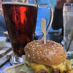 Tulip City Brewstillery - Ribeye burger