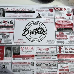 Brother's Breakfast & Lunch