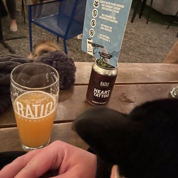 Ratio Beerworks - Puppy, beer and covid rules - Breweries Near Me - Denver, Colorado