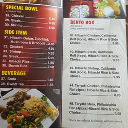 Menu...