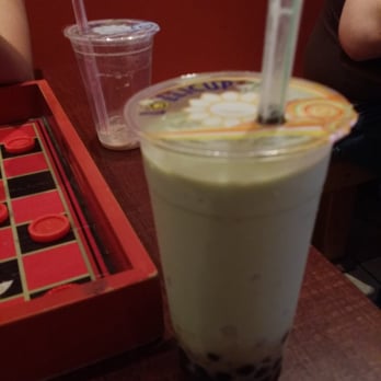 Lollicup - Avocado snow accompanied by one of the games here :) - Coffee & Tea Near Me - Denver, Colorado