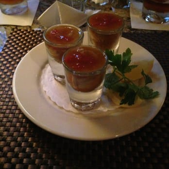 Ditka's Oakbrook - Oyster shooters appetizer - American Near Me - Oakbrook Terrace, Illinois Ditka's Oakbrook - Oyster shooters appetizer - American Near Me - Oakbrook Terrace, Illinois