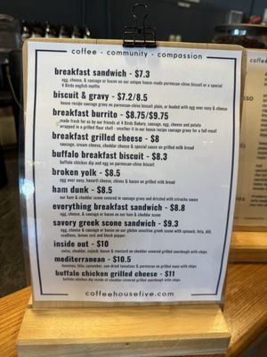 Menu photo 3 Coffeehouse Five - Franklin Franklin, IN