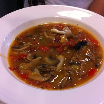 The Vista Room - Mushroom and veggie medley soup - New American Near Me - San Francisco, California The Vista Room - Mushroom and veggie medley soup - New American Near Me - San Francisco, California