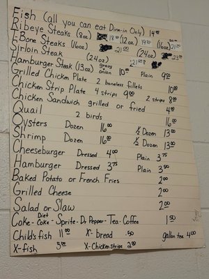 Menu photo 1 Hwy 41 Fishouse Pontotoc, MS Menu photo 1 Hwy 41 Fishouse Pontotoc, MS