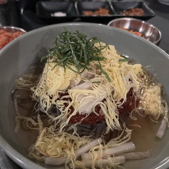 Origin Korean BBQ - Origin buckwheat noodle $15 - Korean Near Me - Los Angeles, California Origin Korean BBQ - Origin buckwheat noodle $15 - Korean Near Me - Los Angeles, California