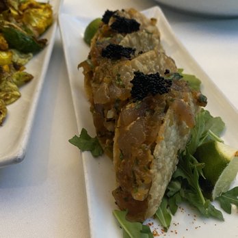 AnQi Bistro - Tuna Taco - Asian Fusion Near Me - Costa Mesa, California