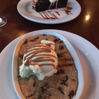 21 Steps Kitchen & Bar - Dessert... cookie and brownie with ice cream on top! - Steakhouses Near Me - Whistler, British Columbia