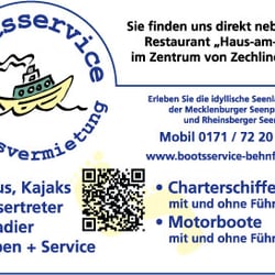 Bootsservice Behnfeldt - Bootsverleih
