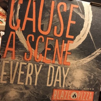 Blaze Pizza - Nice packaging - Salad Near Me - Davie, Florida
