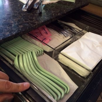 Chi Cafe - This is the coolest feature ever! Every table has a drawer with all your dinning utensils. Awesome! - Hong Kong Style Cafe Near Me - Chicago, Illinois Chi Cafe - This is the coolest feature ever! Every table has a drawer with all your dinning utensils. Awesome! - Hong Kong Style Cafe Near Me - Chicago, Illinois