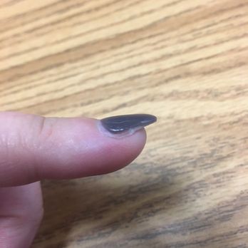 Belle Vous Nail Spa - Didn't cover whole nail!!!!!! - Nail Salons Near Me - Frisco, Texas
