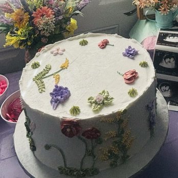 Elite Custom Cakes - wildflower cake - Bakeries Near Me - Norfolk, Virginia Elite Custom Cakes - wildflower cake - Bakeries Near Me - Norfolk, Virginia