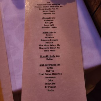 The Sow's Ear - Beer menu - Cafes Near Me - Cambria, California