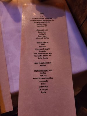 Menu photo 1 The Sow's Ear Cambria, CA Menu photo 1 The Sow's Ear Cambria, CA