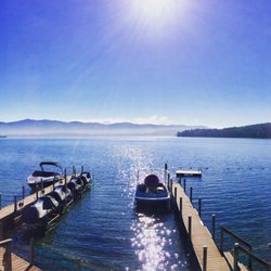 Devocean Watersports - The beautiful view from our docks at Twin Birches Cottages