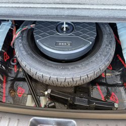Express Audio - In spare tire subwoofer