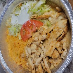 Nuevo Mexico Restaurante - Arroz con pollo dinner portion