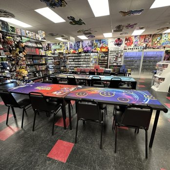 Level 7 Games - View of the gaming area from the checkout counter - Video Game Stores Near Me - Lakewood, Colorado