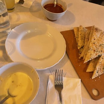 Humble Bistro - Forno bread with marinara and Alfredo - Italian Near Me - Phoenix, Arizona