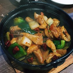 U Canteen - 干鍋肥腸 Pig Intestine Chilli Pot