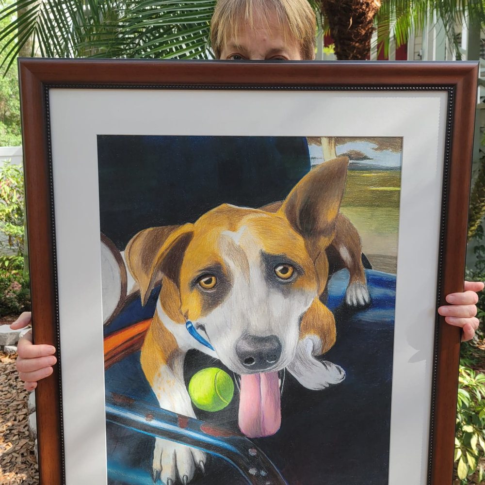 Lovely museum quality frame for this original painting created by Keith Jesperson. Lovely museum quality frame for this original painting created by Keith Jesperson.