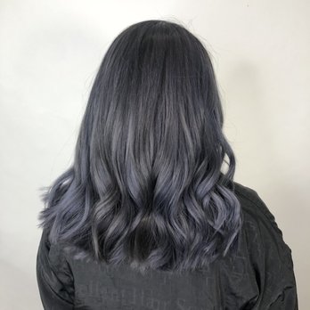 Xcellent Hair Square - First day with kind of ash blue - Hair Salons Near Me - Flushing, New York Xcellent Hair Square - First day with kind of ash blue - Hair Salons Near Me - Flushing, New York