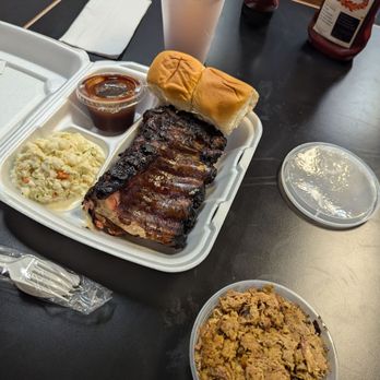 Roy Boy’s Barbecue - I got a third rack of ribs and a quarter pound of pulled pork. - Barbeque Near Me - Dyersburg, Tennessee Roy Boy’s Barbecue - I got a third rack of ribs and a quarter pound of pulled pork. - Barbeque Near Me - Dyersburg, Tennessee