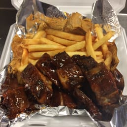 Rib Tip Lunch Combo