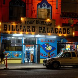 Billiard Palacade - outside
