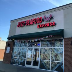 Juicy Seafood Express & Tea Bar - Front of restaurant