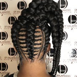 Dream of Kalamazoo Hair Salon - Braided Pony
