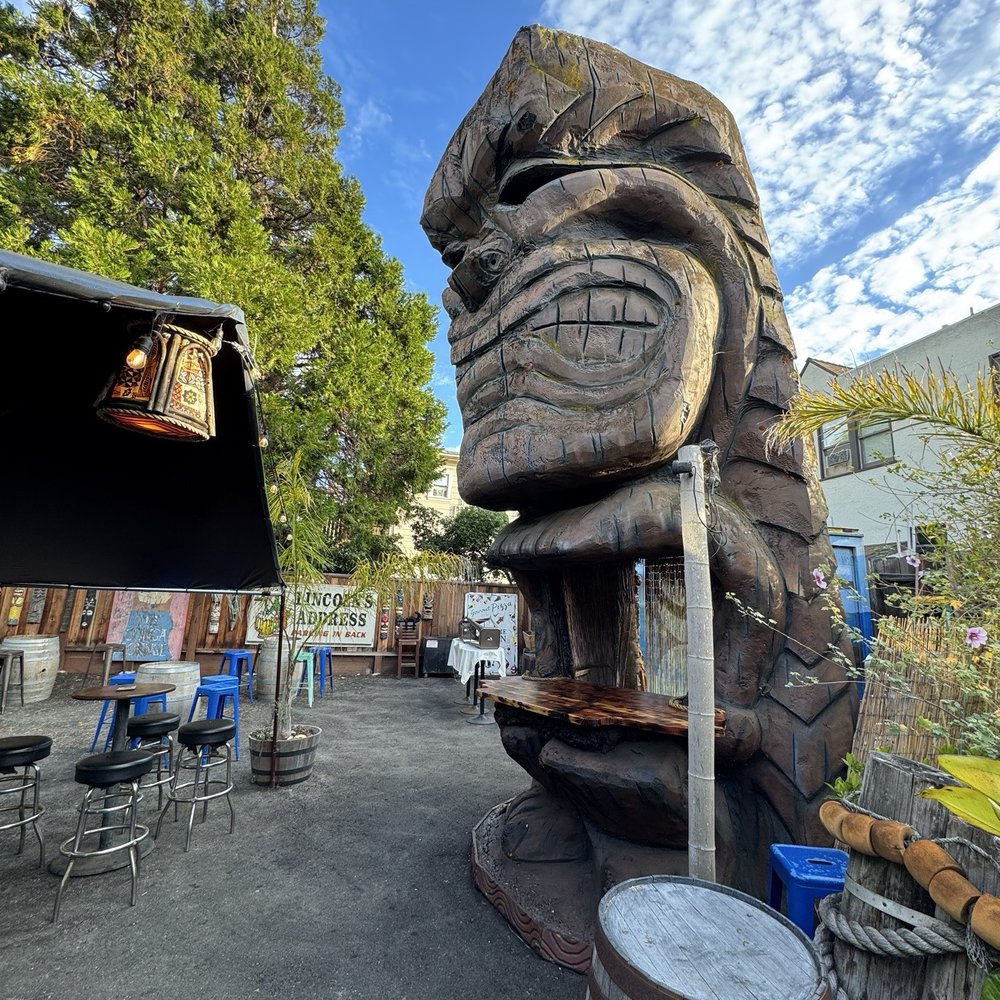 Forbidden Island - Patio area - Tiki Bars Near Me - Alameda, California