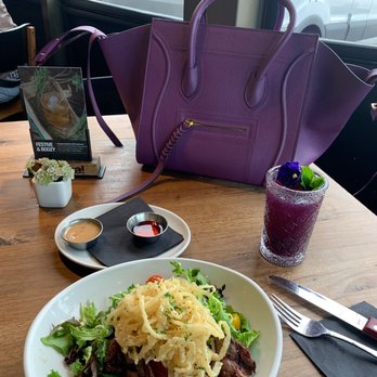 Eureka! - Steak Salad Lavender Tea - American Near Me - Hawthorne, California