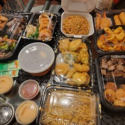 Hibachi meals, appetizers, sushi Hibachi meals, appetizers, sushi