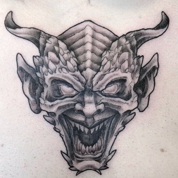 Ronan Gibney Tattoo - Demon by Ronan Gibney - Tattoo Near Me - Toronto, Ontario Ronan Gibney Tattoo - Demon by Ronan Gibney - Tattoo Near Me - Toronto, Ontario