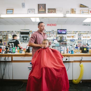 The Barber Pole - Phong hooking up my boy. - Barbers Near Me - Cypress, California The Barber Pole - Phong hooking up my boy. - Barbers Near Me - Cypress, California