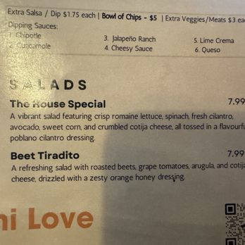 Mariachi Love - 2 salad options - Mexican Near Me - St. Albert, Alberta