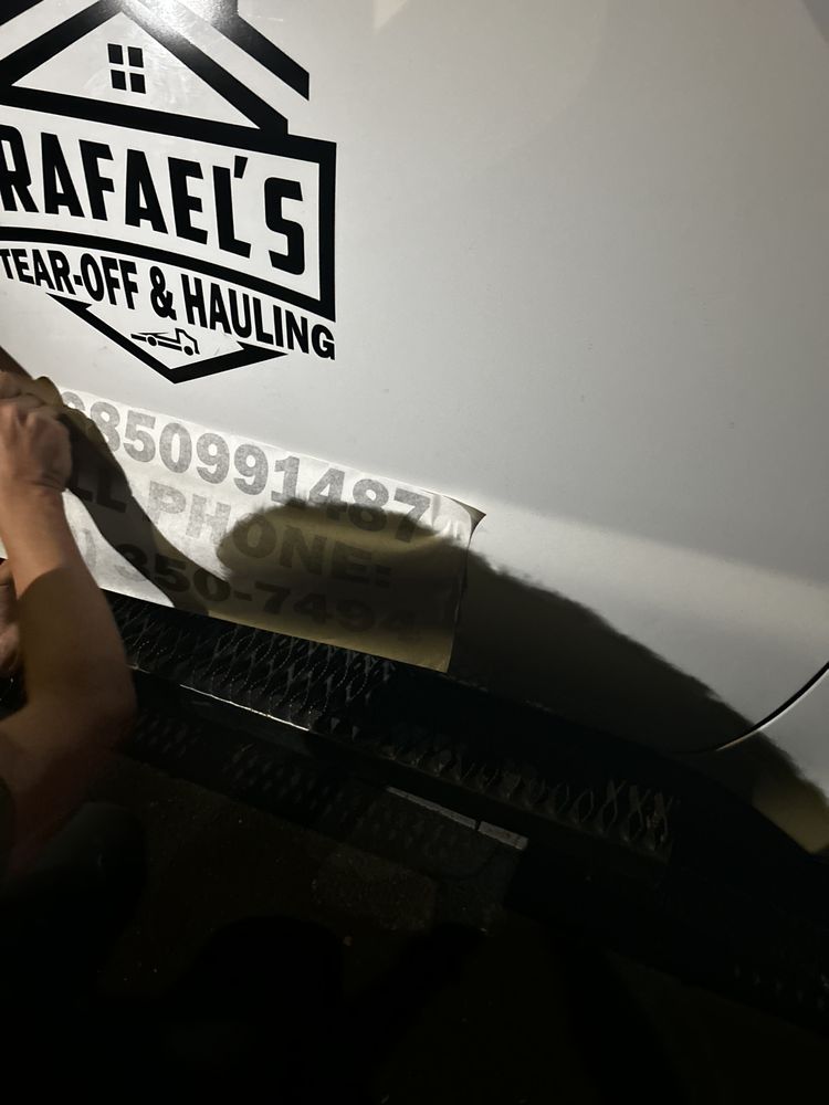 Slide of Rafael’s Tear-off & Hauling