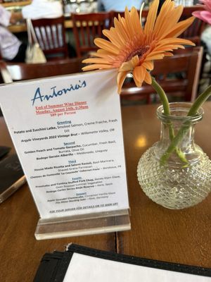Menu photo 1 Antonia's Hillsborough, NC Menu photo 1 Antonia's Hillsborough, NC