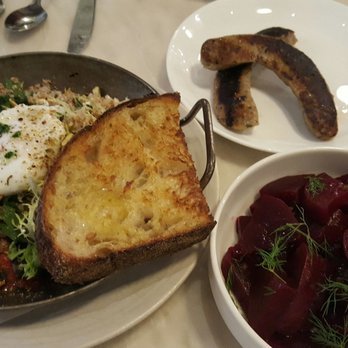 Lula Cafe - Breakfast with an enormous side of beets and some chicken sausage - New American Near Me - Chicago, Illinois Lula Cafe - Breakfast with an enormous side of beets and some chicken sausage - New American Near Me - Chicago, Illinois