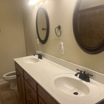 C’s Cleaning Solutions - Vanity cleaned to perfection! - Home Cleaning Near Me - Collegedale, Tennessee
