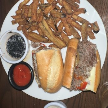 Little Goose - Prime-Rib French Dip eggplant fries - Breakfast & Brunch Near Me - Fairfield, Connecticut
