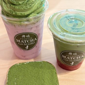 Premium Matcha Cafe Maiko - ube matcha float - Ice Cream & Frozen Yogurt Near Me - Tempe, Arizona